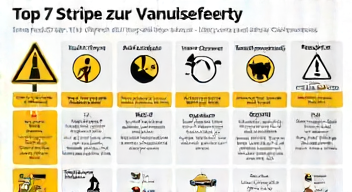 Das sind die Top 7 Schritte beim Verkehrssicherheit