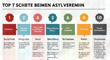 Das sind die Top 7 Schritte beim Asylverfahren