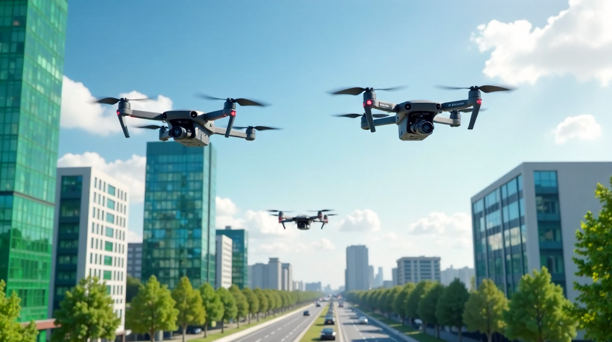 Drohnen, Luftverkehr, U-Spaces: Die Zukunft der Mobilität in Deutschland