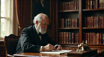 Ich bin Sigmund Freud, Vater der Psychoanalyse (1856-1939) und beantworte die Frage: Wie wird die psychologische Dimension von Rückkäufen gesehen? (7/10)