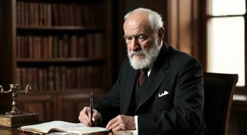 Ich bin Sigmund Freud, Vater der Psychoanalyse, 1856-1939